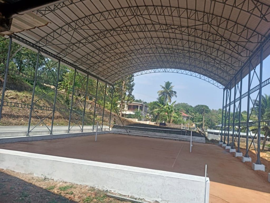 Open Auditorium cum Volleyball Court