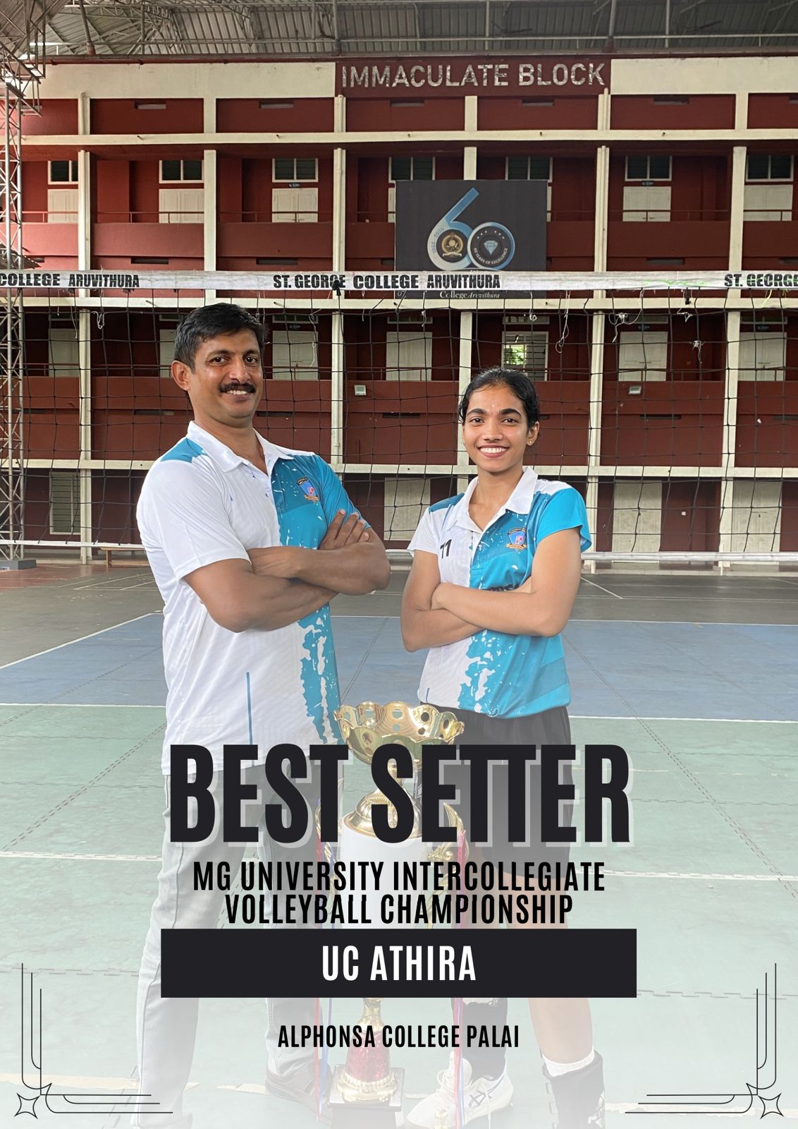 UC Athira - Best Setter