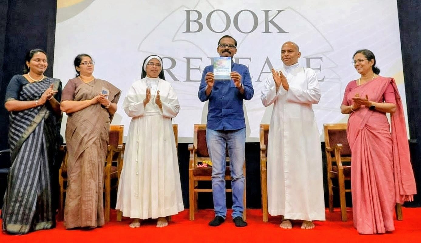 Cover and release of Seasons poetry collection